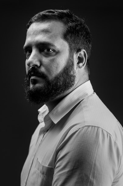 pose de retrato en sesion de fotos