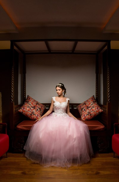 poses sesion de fotos quinceañera