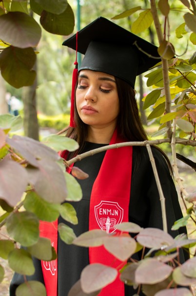 sesion de graduacion en exteriores