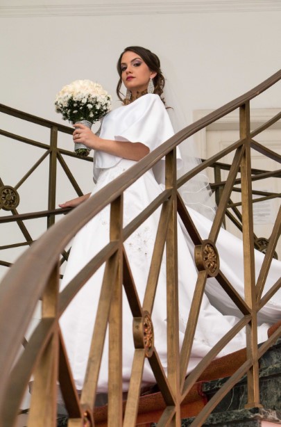 novia-escalera