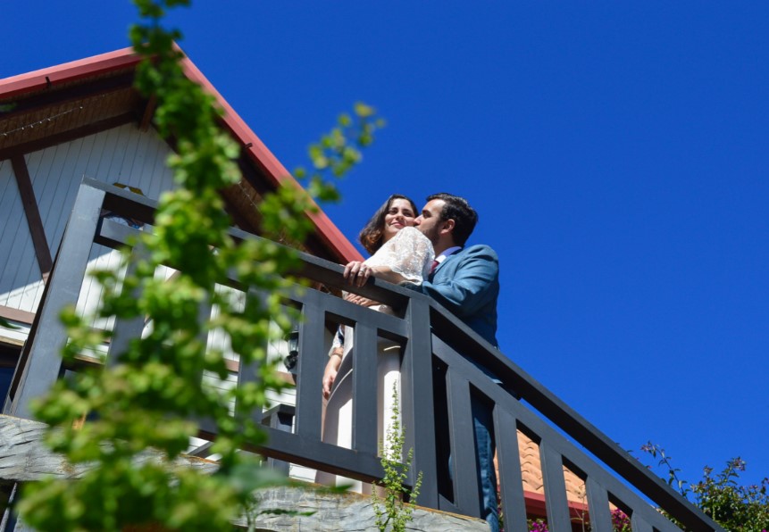 Sesión de fotos novios