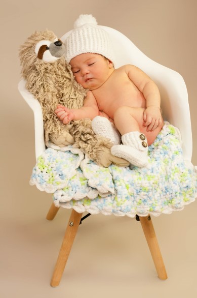 Sesión new born en estudio