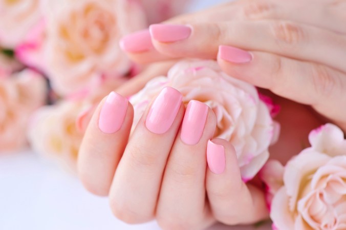 manicure de quinceañera